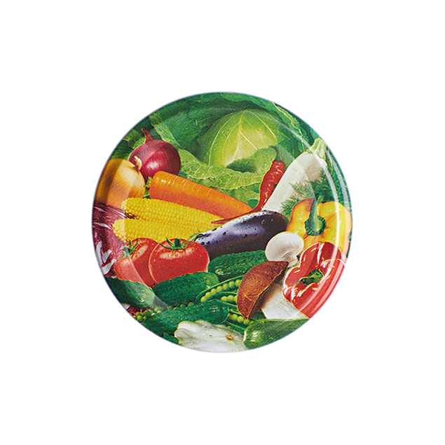Крышка с венчиком горловины типа III -66 (винтовая — ТО) овощи, фрукты, ягоды